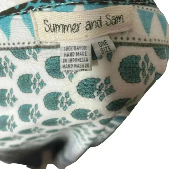 Boho Open Front Kimono Cover Up - Picture 4 of 4